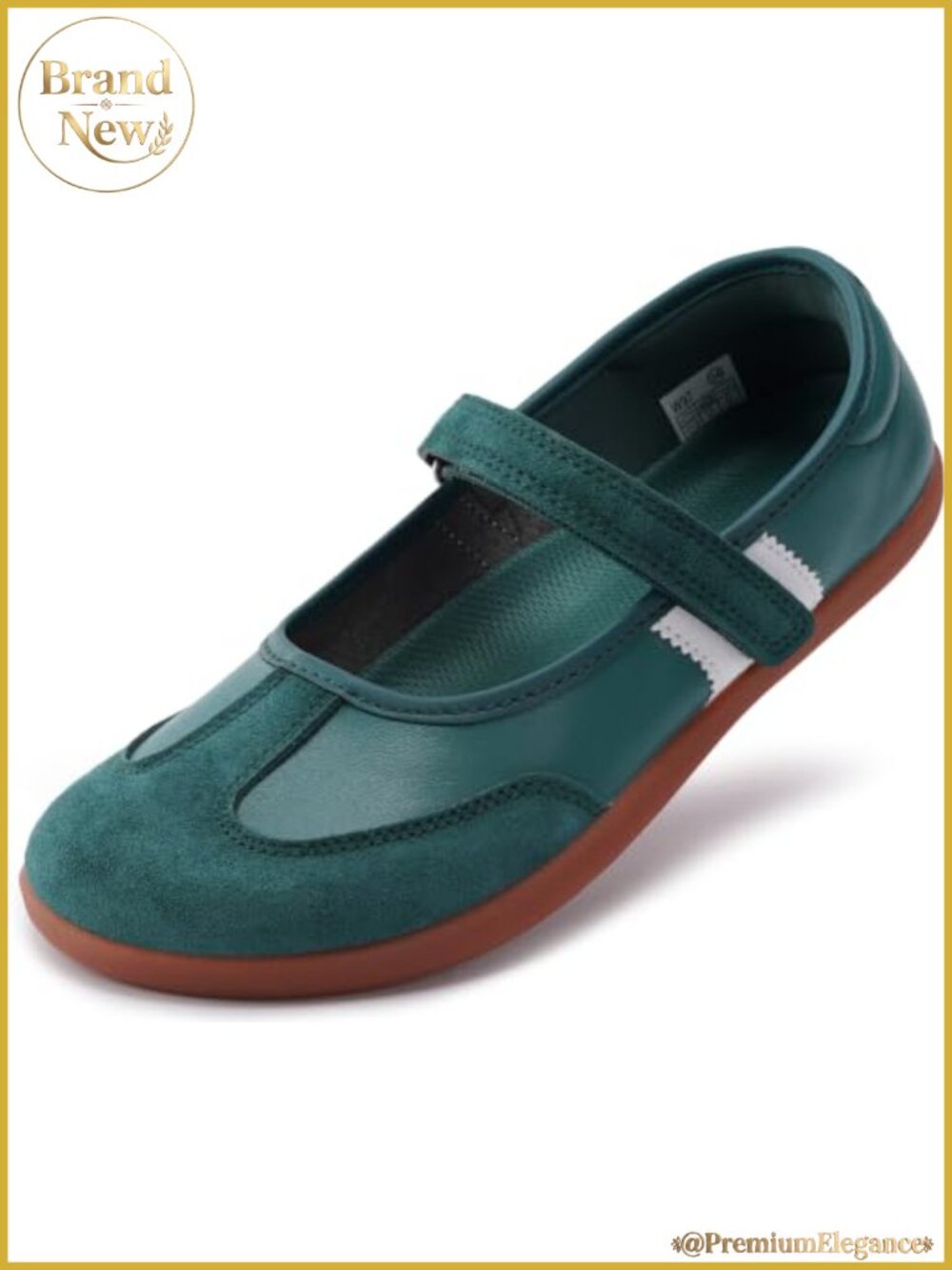 Barefoot Wide Toe Box Flats Zero Drop Hook & Loop Casual Walking Shoes